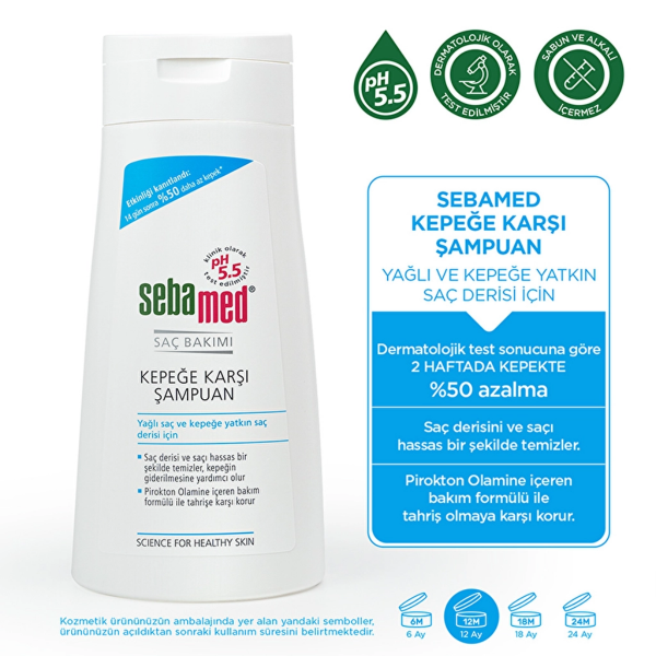 Sebamed Kepeğe Karşı Etkili Şampuan  200 ml - 4