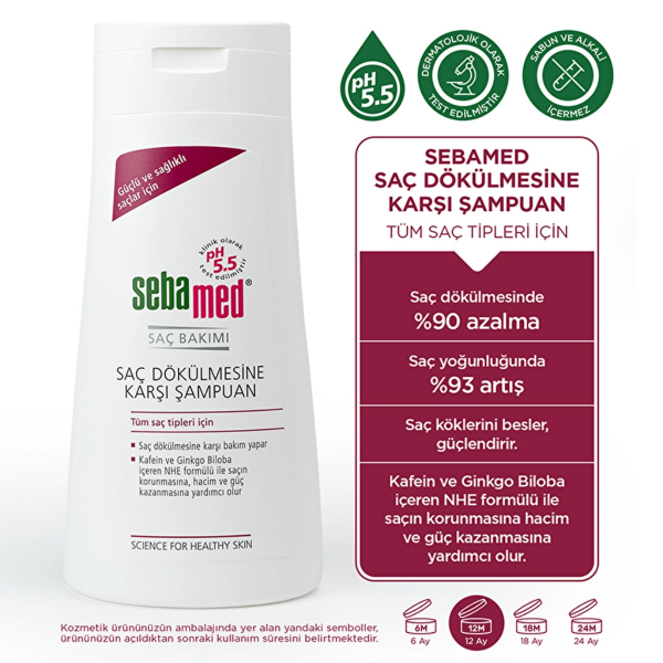 Sebamed Saç Dökülmesine Karşı Şampuan  400 ml - 4