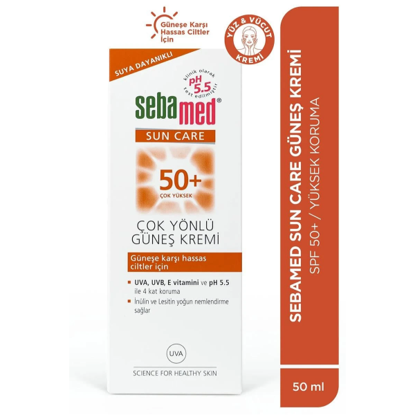 Sebamed Sun Care Çok Yönlü Güneş Kremi SPF50  50 ml - 3