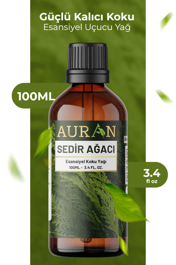 Sedir Ağacı Esansiyel Uçucu Koku Yağı Difüzör Esansı Buhurdanlık Yağı Aromaterapi Yağı 100ml