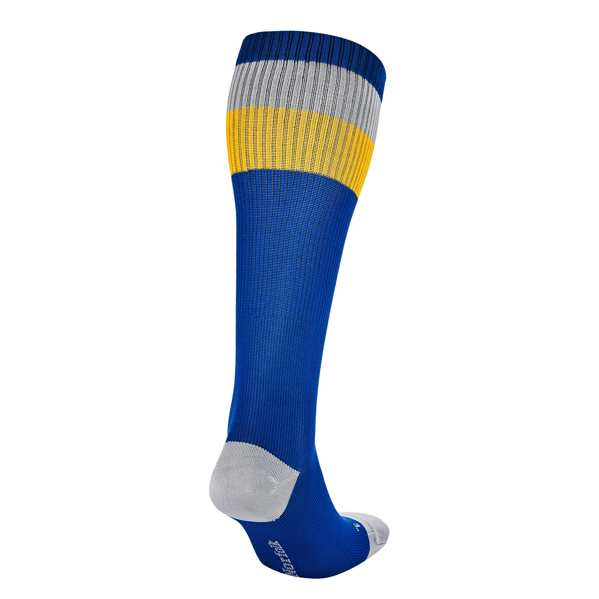 SEVILLA Gelişmiş Nem Kontrollü Light Compression Profesyonel Koşu Çorabı - Lacivert/Sarı - 9