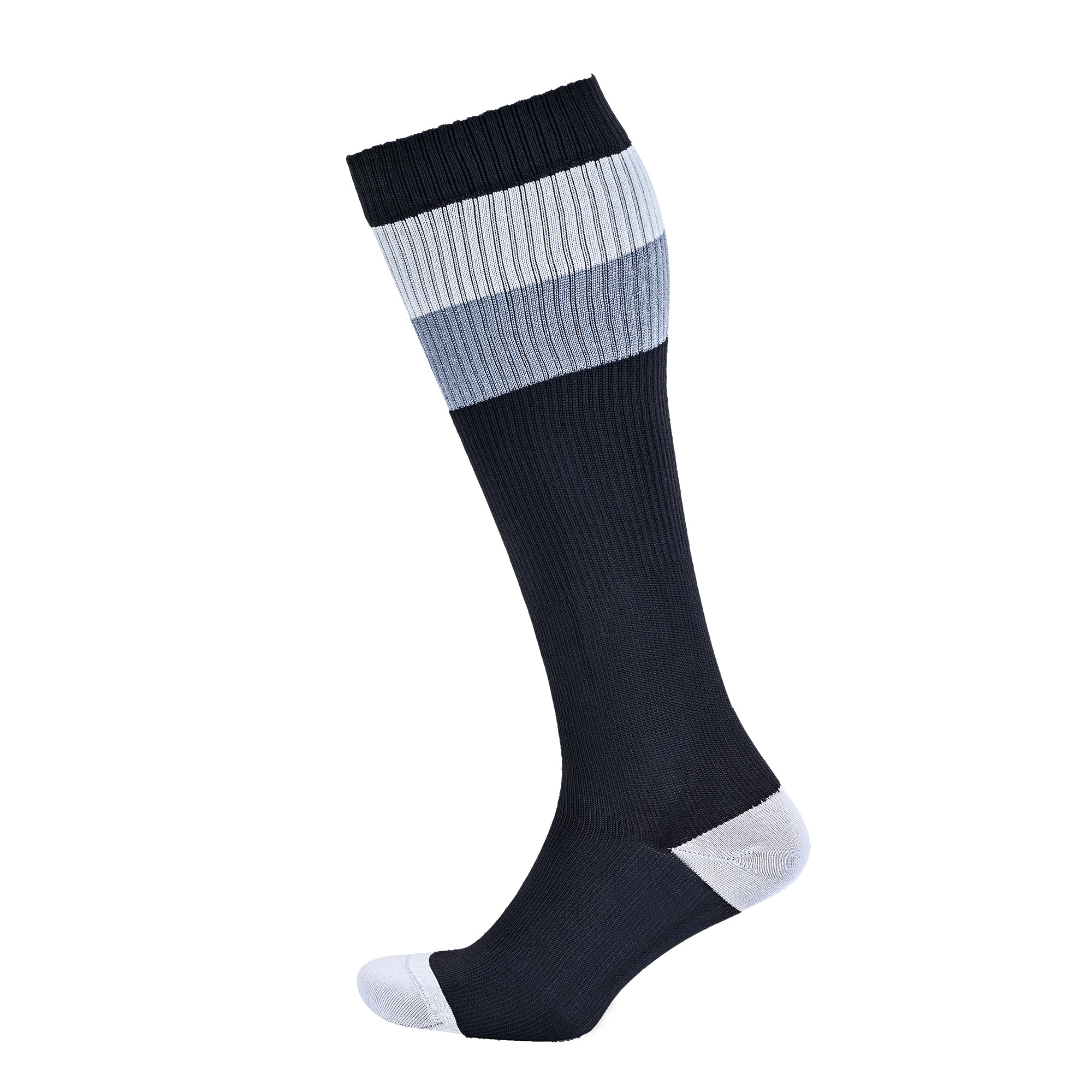 SEVILLA Gelişmiş Nem Kontrollü Light Compression Profesyonel Koşu Çorabı - Siyah/Gri - 7