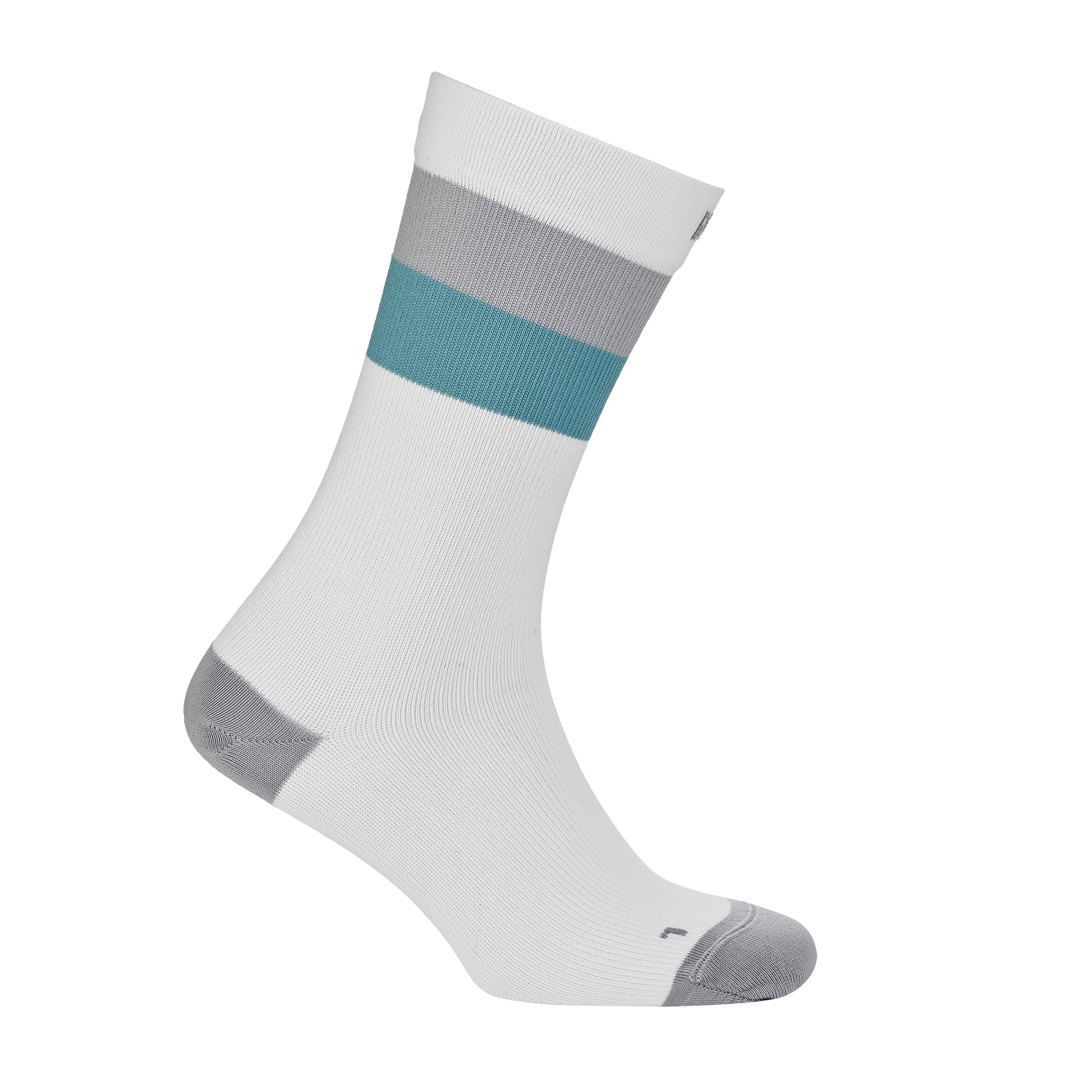 SEVILLA Crew Gelişmiş Nem Kontrollü Light Compression Profesyonel Koşu Çorabı - Beyaz - 4