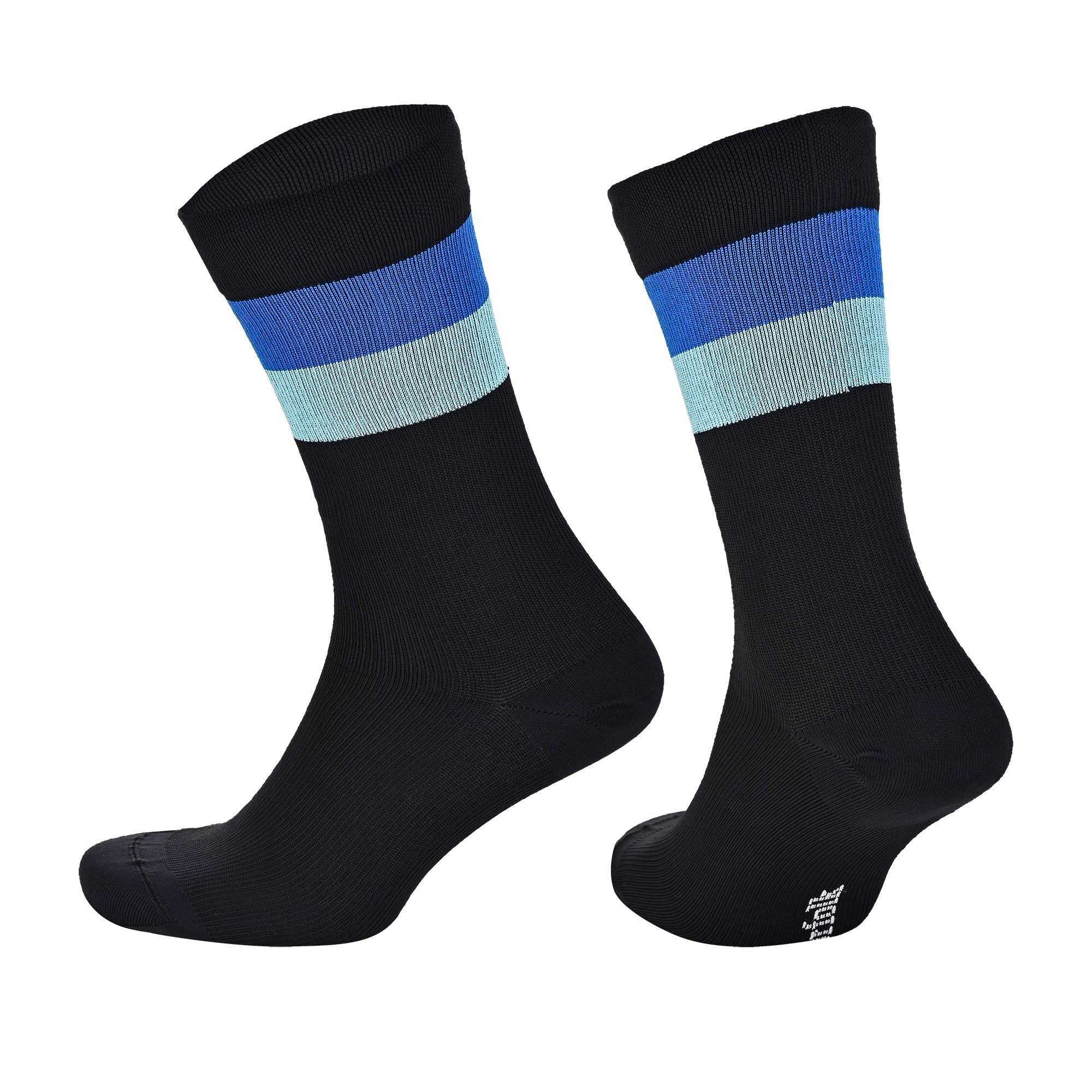 SEVILLA Crew Gelişmiş Nem Kontrollü Light Compression Profesyonel Koşu Çorabı - Siyah - 3