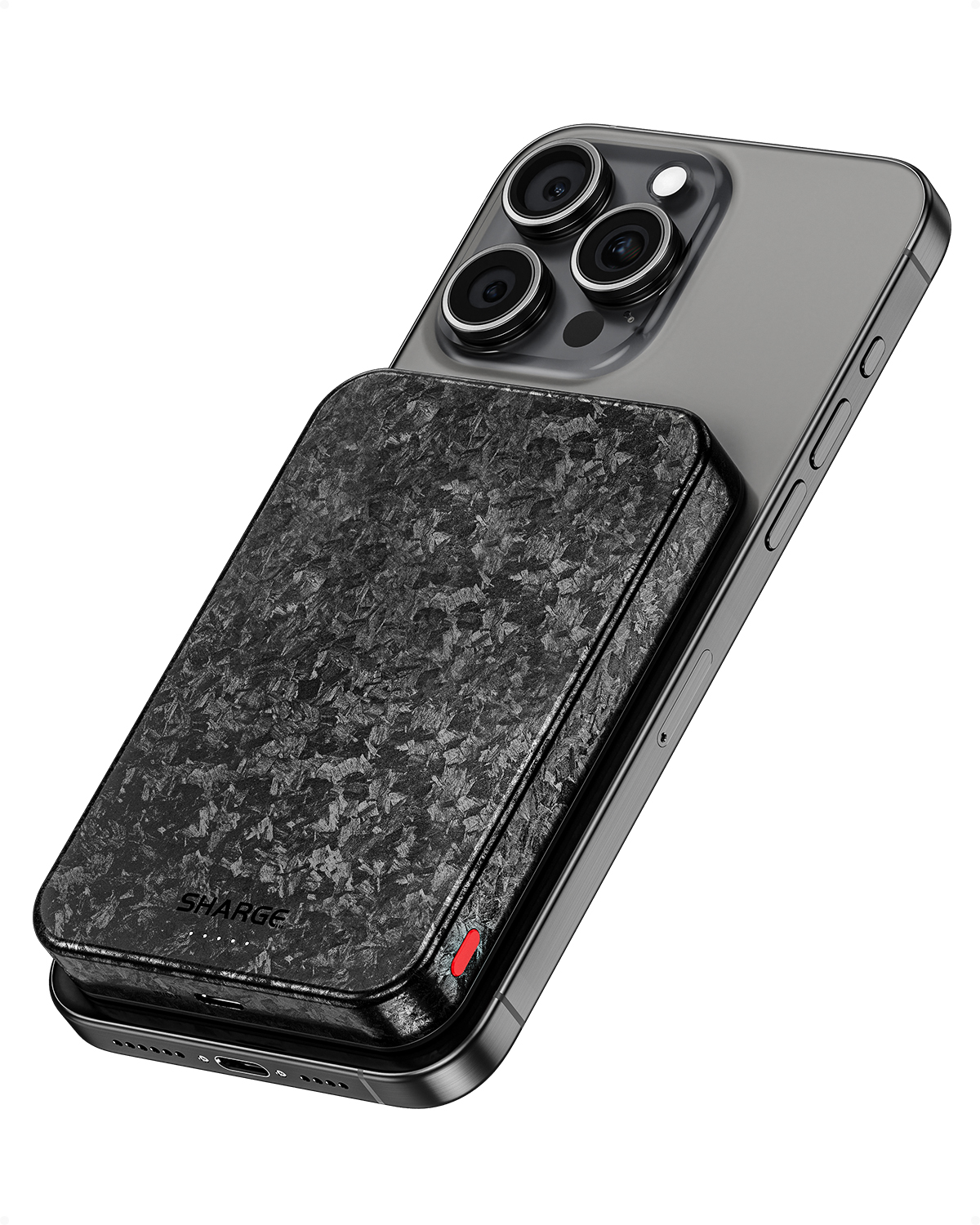 Sharge CarbonMag 10,000mAh Magsafe Destekli PowerBank - 3