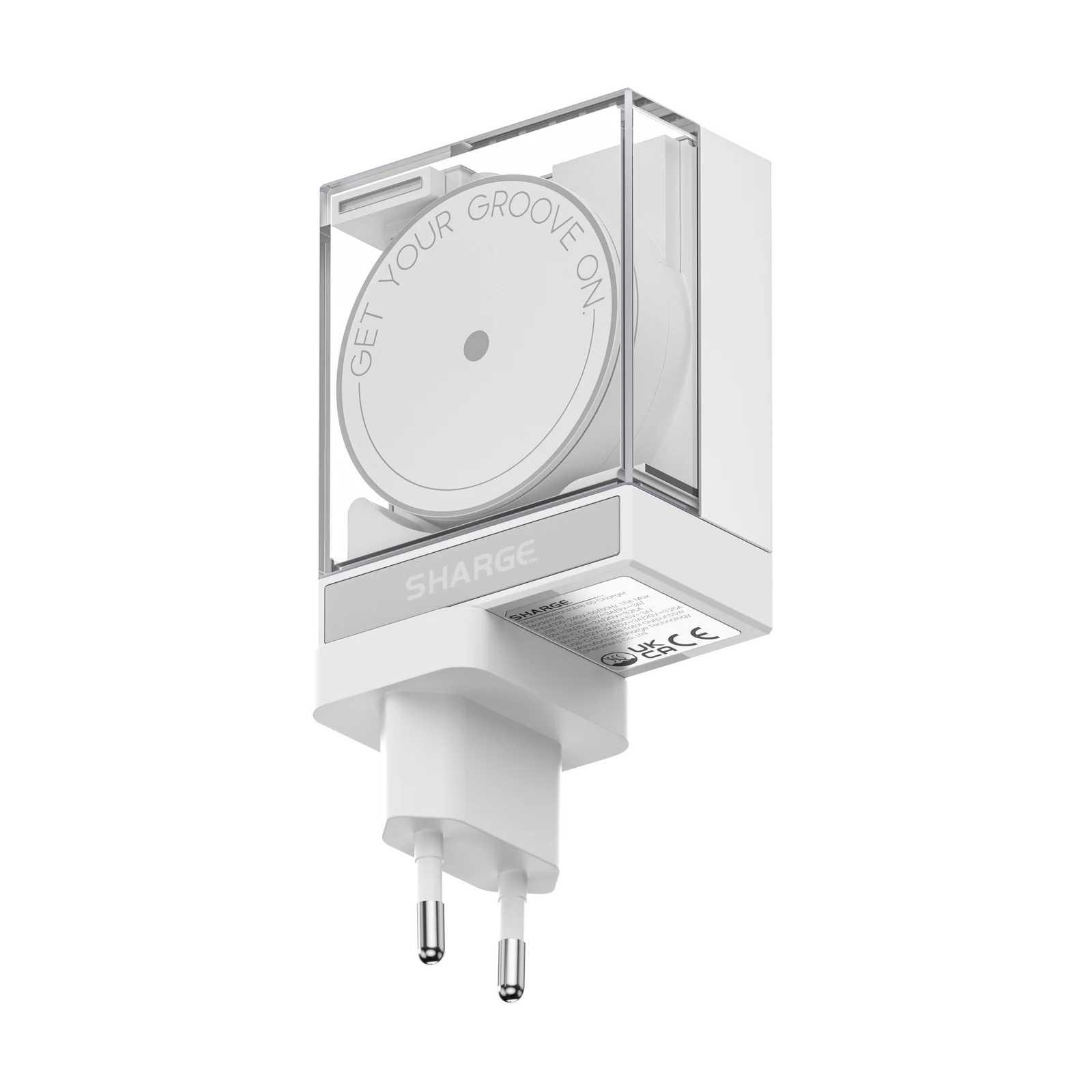 Sharge Retractable 65 GaN Şarj Cihazı Beyaz - 3