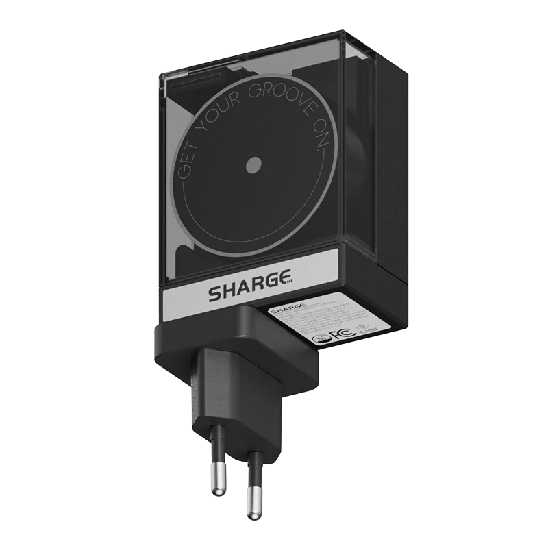 Sharge Retractable 65 GaN Şarj Cihazı Siyah - 3