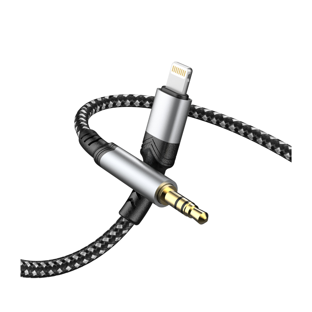 SHAZA 3.5mm Jac To Lightning AUX Ses Kablosu - 2