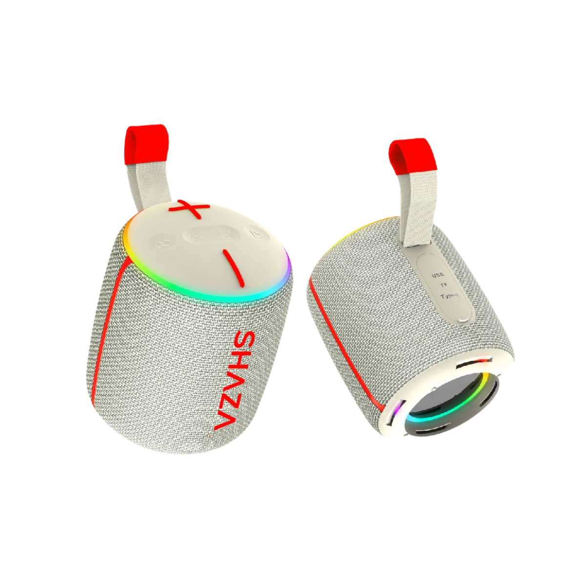SHAZA 8W RGB Işıklı Taraftar Hoparlörü | TR Özel Seri