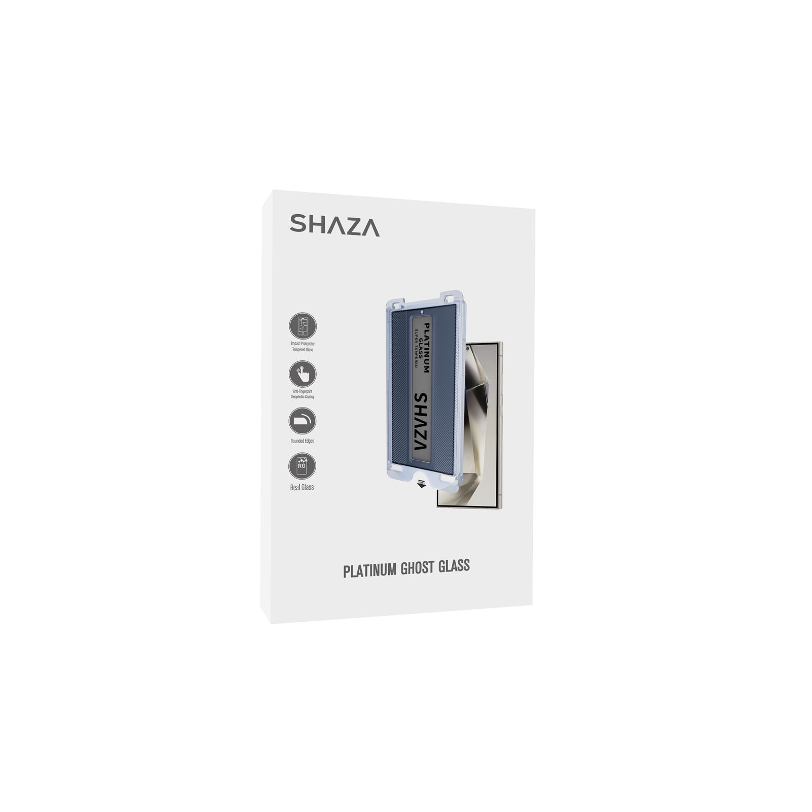 SHAZA Aırglass Privacy İki Yönlü Gizlilik Filtreli Akıllı Uygulama Kutusu Cam Ekran Koruyucu Samsung S26 Ultra