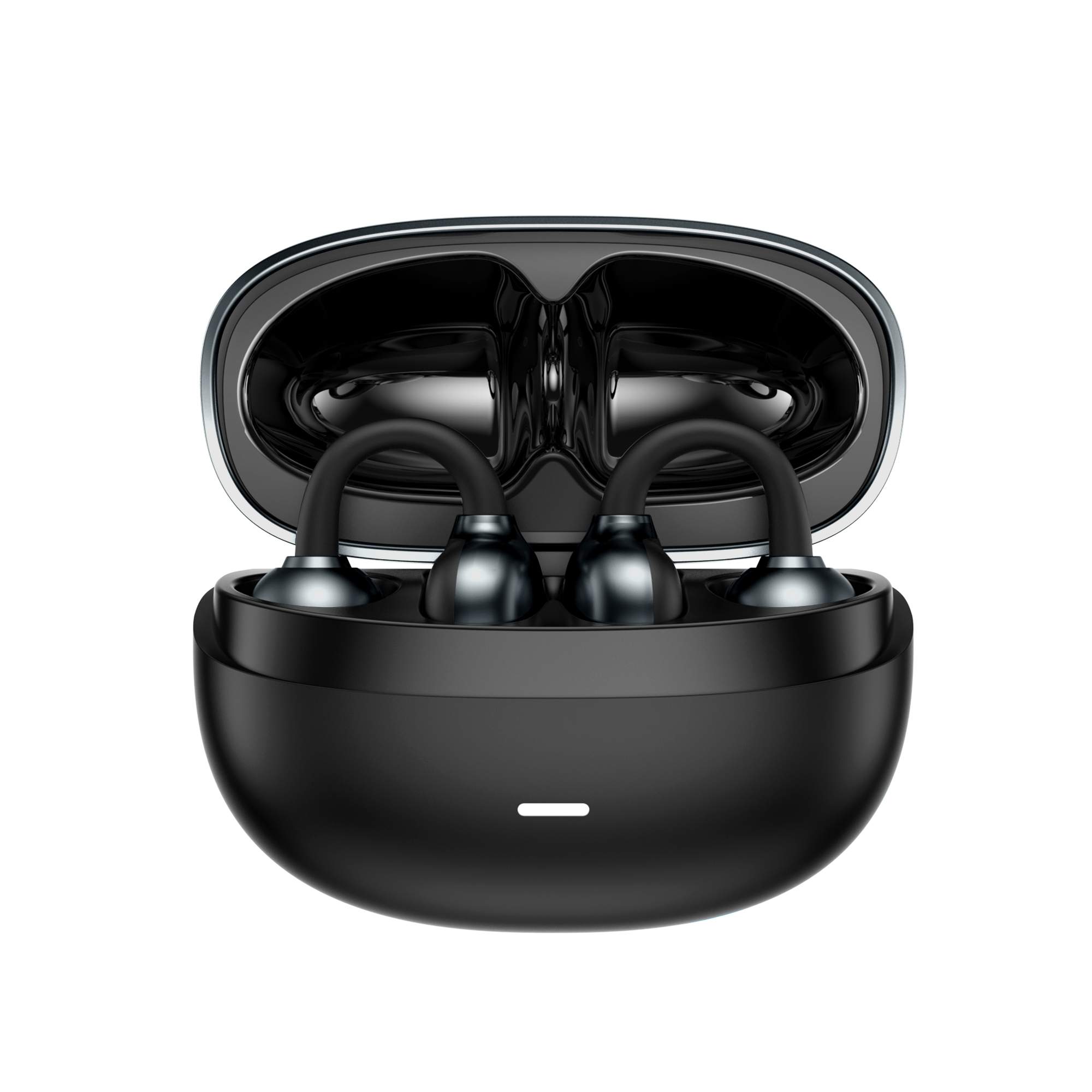 Shaza Kulak Dışı Klips Bluetooth Kulaklık Siyah - 5