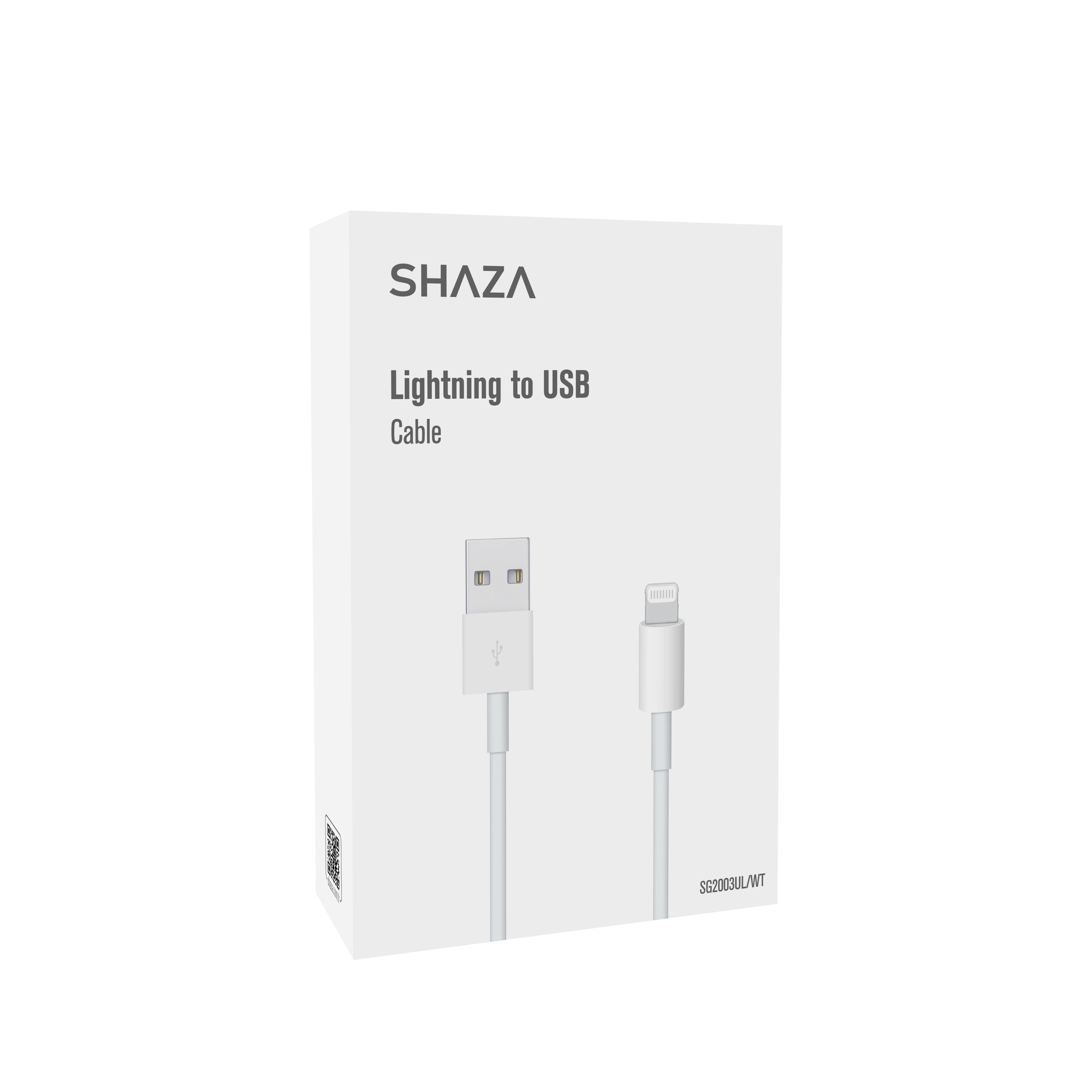 SHAZA Orijinal Sarım Usb- A To Lightning Şarj/ Veri Kablosu - 2