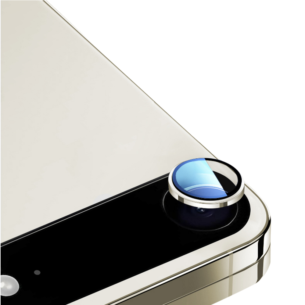 SHAZA Safir Kamera Lens Koruyucu 17 Air Açık Sarı (Light Gold)