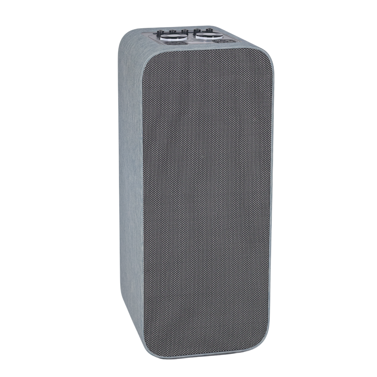 SHAZA Synthetic Leather Akustik Girişli 130W,70cm Büyük Boy Hoparlör/Lacivert - 2