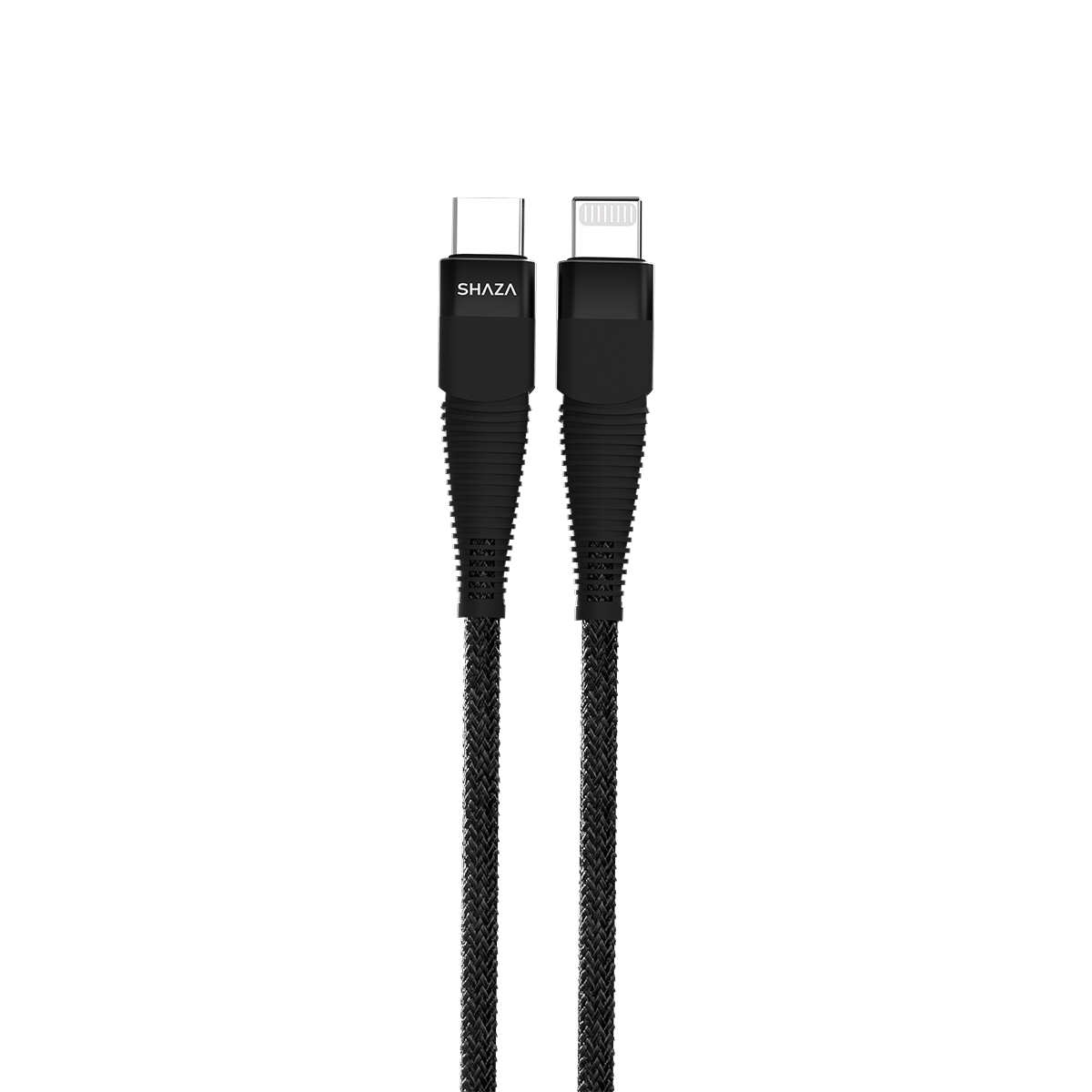 SHAZA Type-C To Lightning PD 5A 100W Örgülü Hızlı Şarj ve Data Kablosu