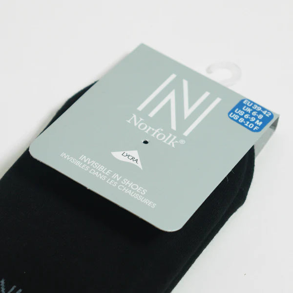 Sidney Görünmez Ultra Hafif Pamuk Günlük Çorap 2'li Paket Siyah - 3