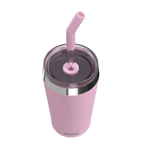 Sigg 6015.30 Helia 0,45L Çelik Termos, Pembe - 2