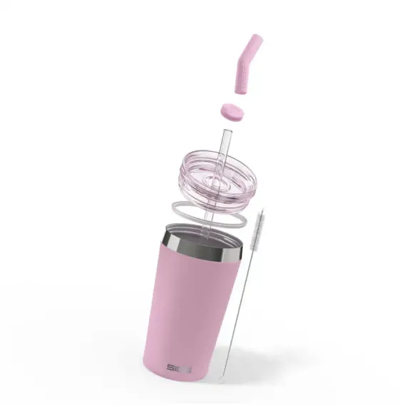 Sigg 6015.30 Helia 0,45L Çelik Termos, Pembe - 8