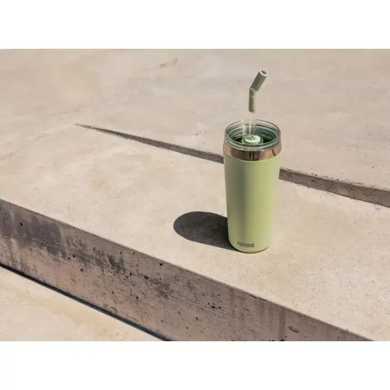 Sigg 6015.70 Helia 0,60L Çelik Termos, Yeşil - 4