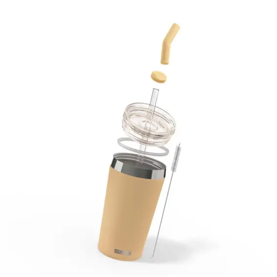 Sigg 6014.90 Helia 0,45L Çelik Termos, Somon - 8