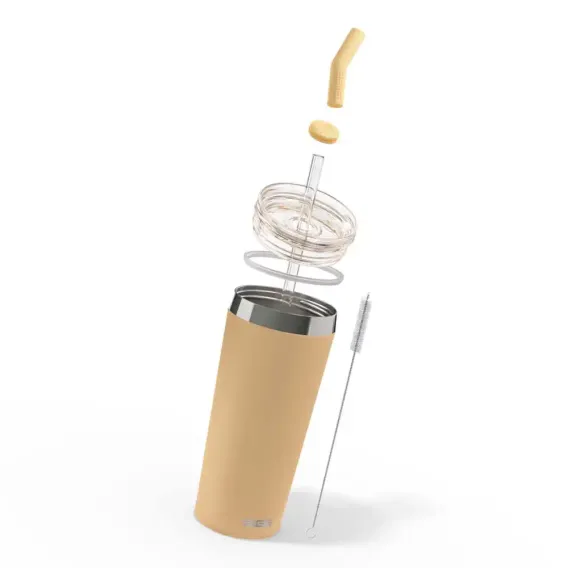 Sigg 6015.50 Helia 0,60L Çelik Termos, Somon - 10