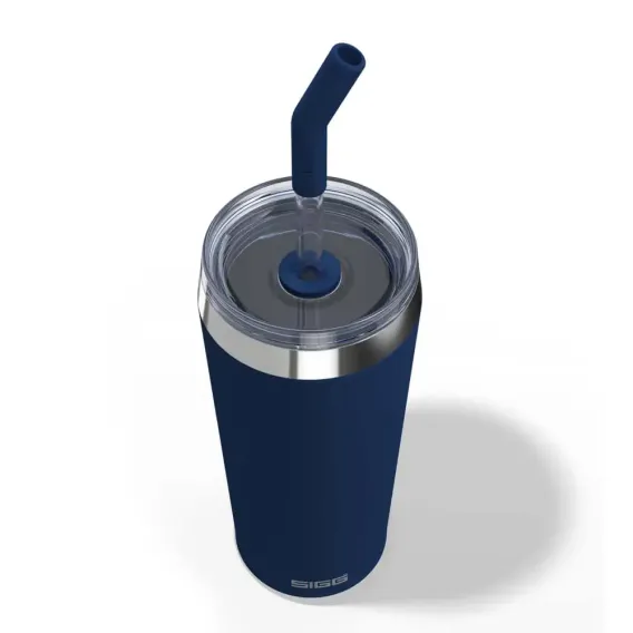 Sigg 6015.80 Helia 0,60L Çelik Termos, Koyu Mavi - 2
