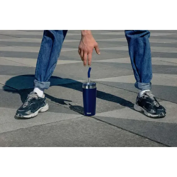 Sigg 6015.80 Helia 0,60L Çelik Termos, Koyu Mavi - 5