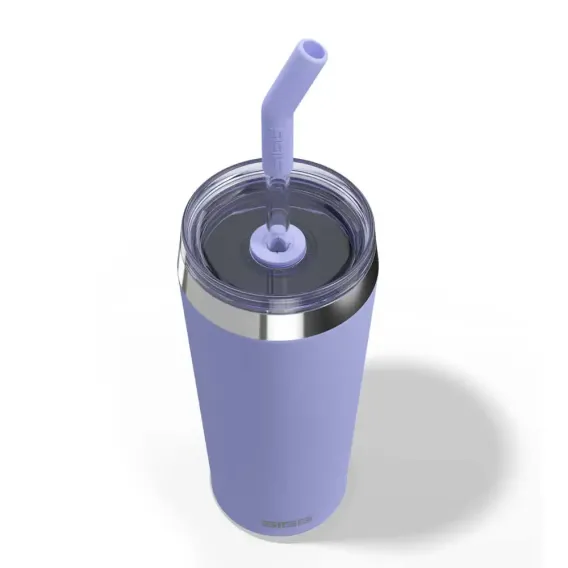 Sigg 6015.60 Helia 0,60L Çelik Termos, Mavi - 2