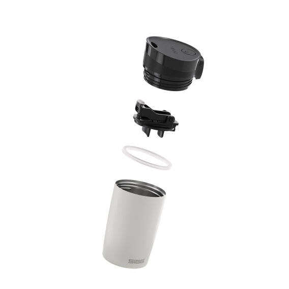 Sigg 6053.60 Miracle 0,27L Termos Kupa, Beyaz - 6