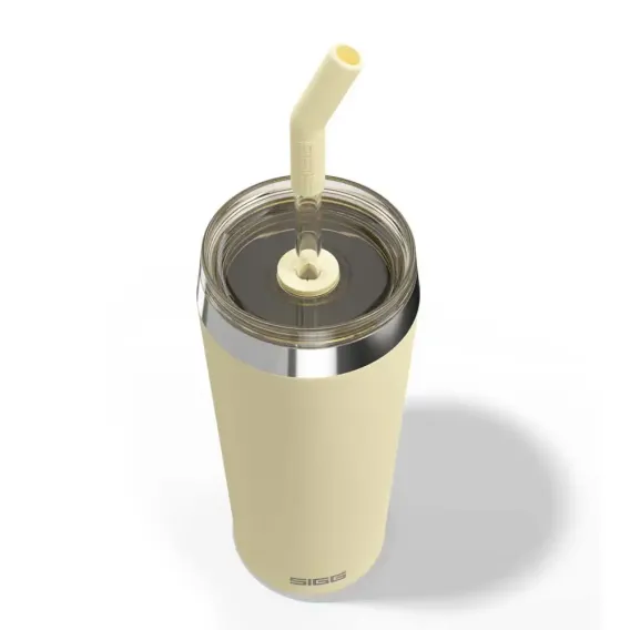 Sigg 6016.00 Helia 0,60L Çelik Termos, Sarı - 2