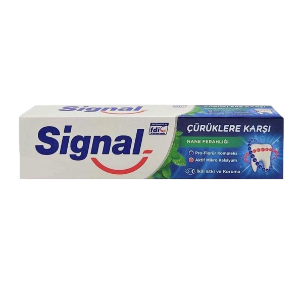 Signal Çürüklere Karşı Nane Ferahlığı Diş Macunu 50 Ml