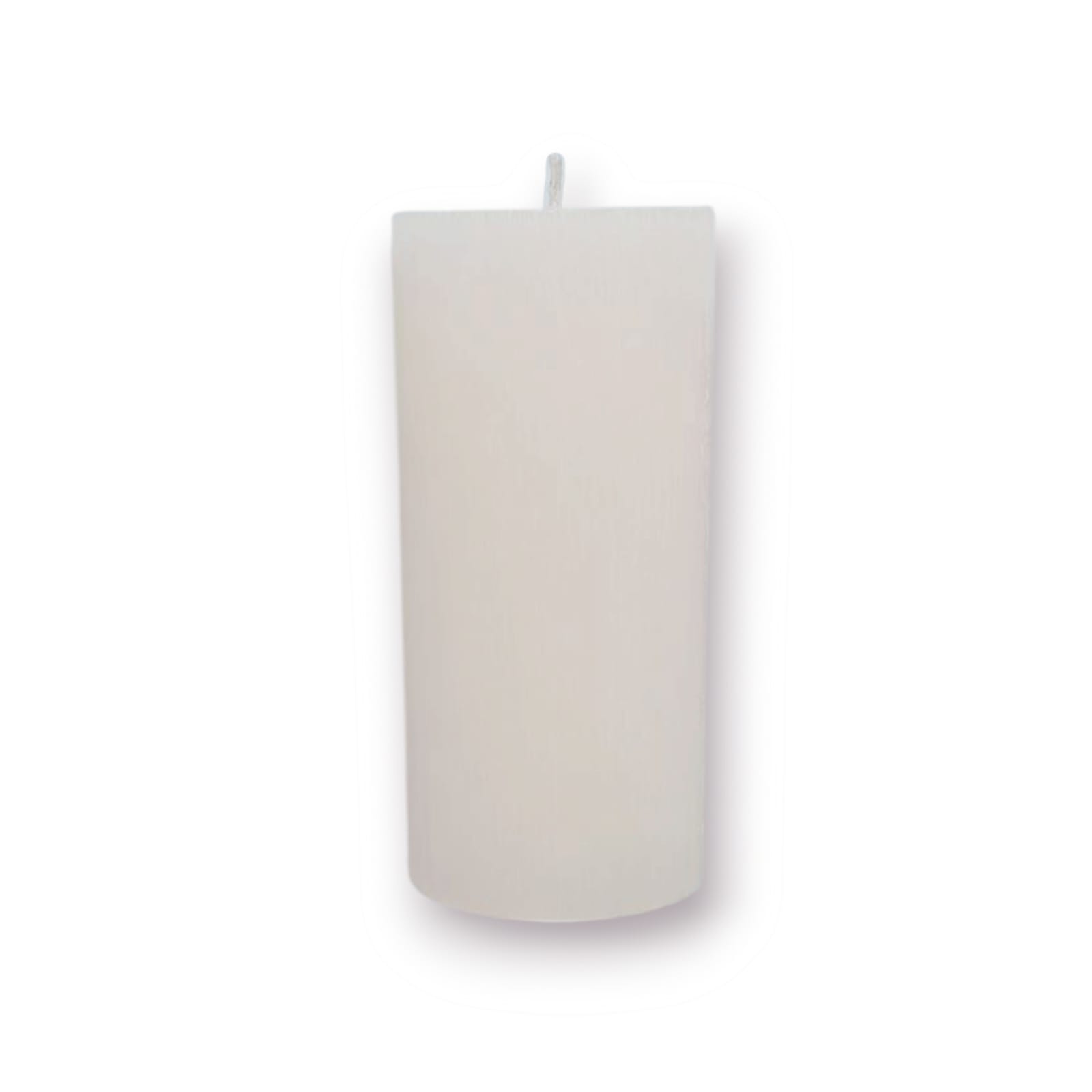 silindir mum çap 7×15 cm krem