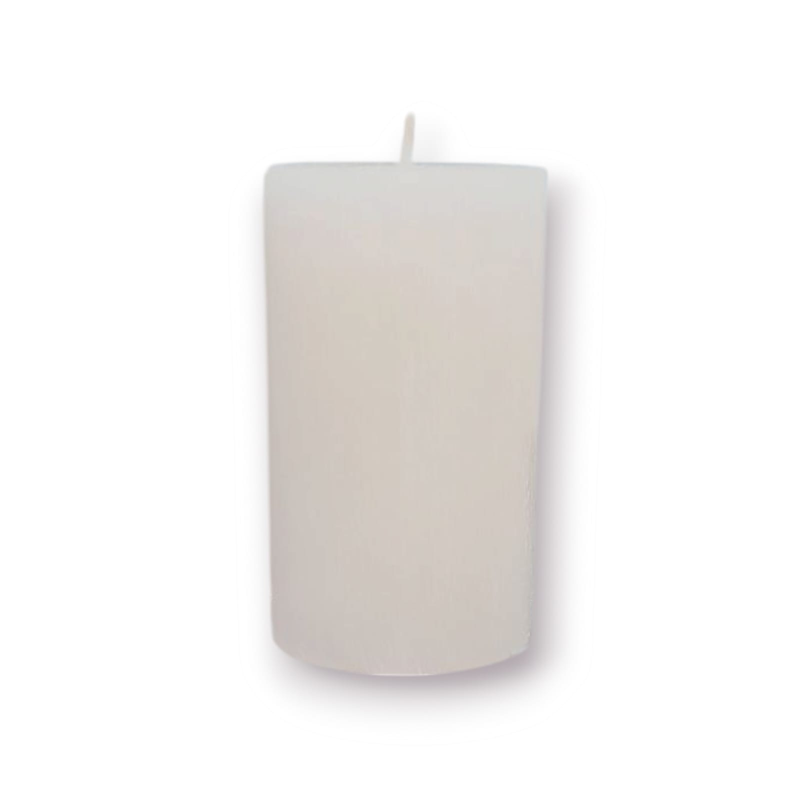 silindir mum çap 7×12 cm krem