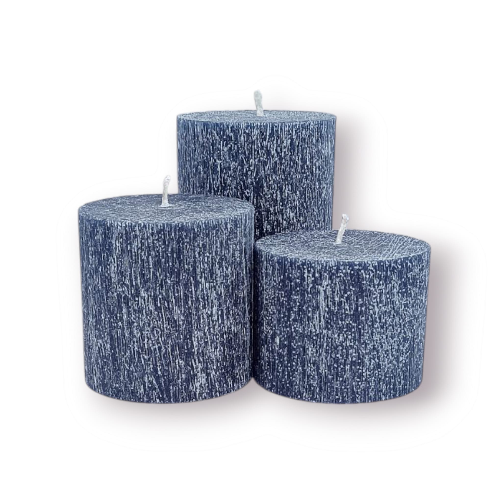 silindir set mum çap 7×5-7-10 cm antrasit