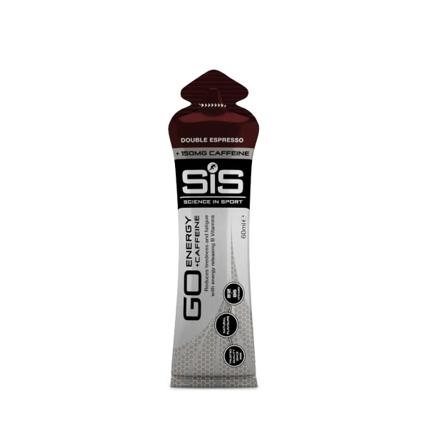 SiS GO Energy + Caffeine Gel 60 ML Double Expresso 1 Adet