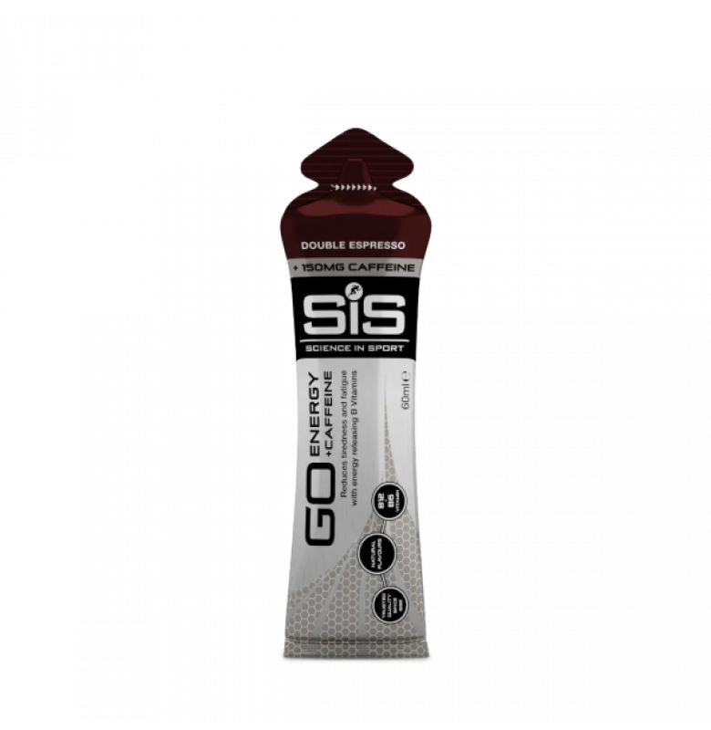 Sis Go Energy + Caffeine Gel Double Espresso 60 ml.