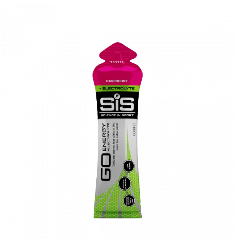 Sis Go Energy + Electrolyte Gel Ahududu 60 ml.