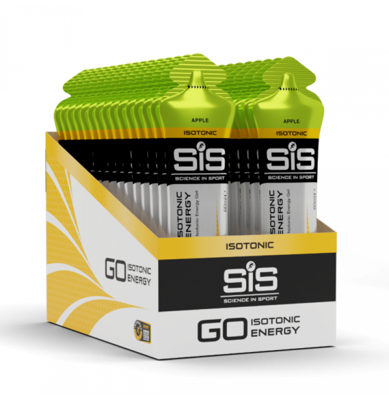 Sis Go İsotonic Energy Gel Elma 30 adet x 60 ml.