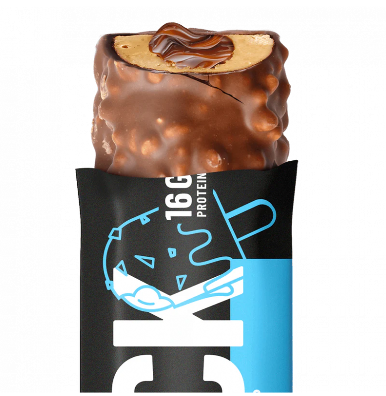 SNCK Protein Bar Caramel Pop 55 gram - 2