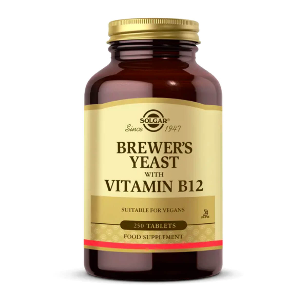 Solgar Brewer's Yeast With Vitamin B12  250 Tablet