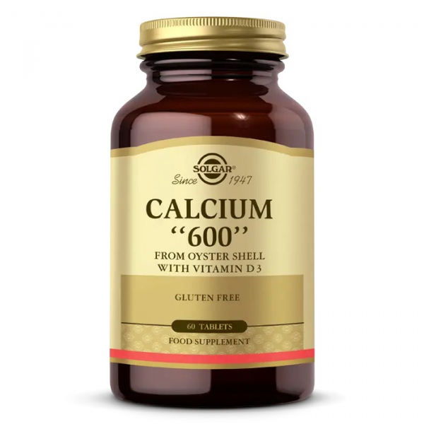 Solgar Calcium Oyster Shell 600 mg  60 Tablet