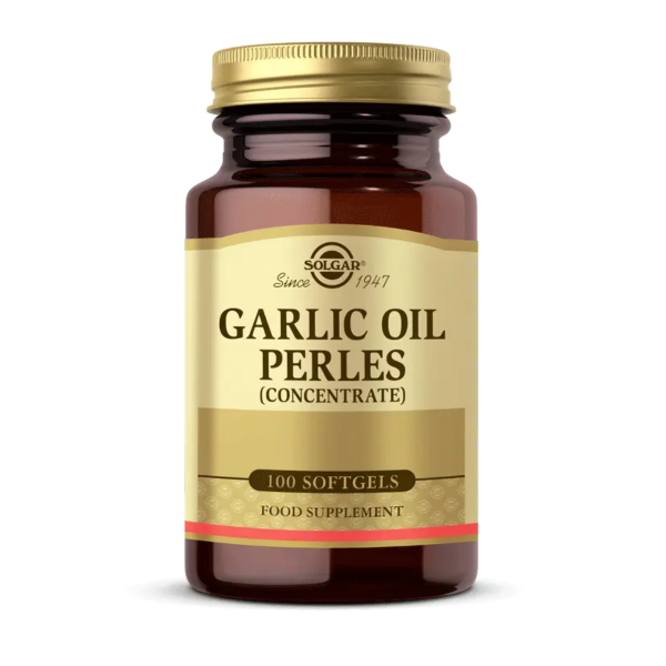 Solgar Garlic Oil Sarımsak Yağı 100 Kapsül