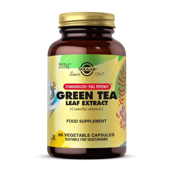 Solgar Green Tea  60 Kapsül