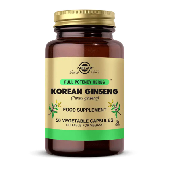 Solgar Korean Ginseng 50 Kapsül