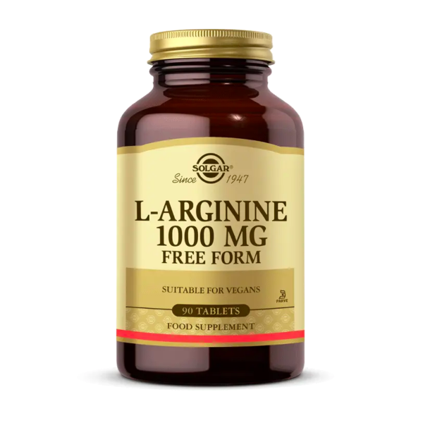 Solgar L-Arginine 1000 mg 90 Kapsül