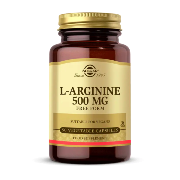Solgar L-Arginine 500 mg 50 Kapsül
