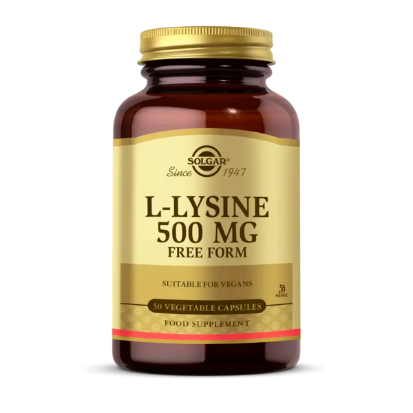 Solgar L-Lysine 500 Mg  50 Kapsül