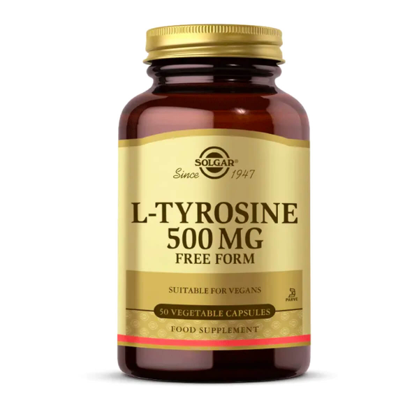 Solgar L-Tyrosine 500 mg  50 Kapsül