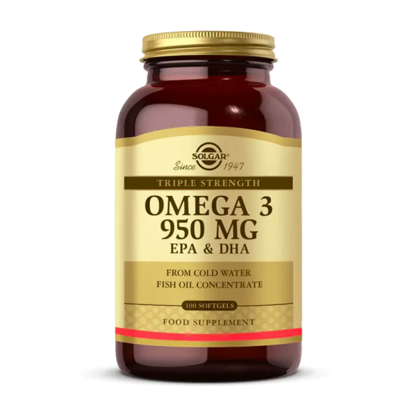 Solgar Omega 3 950 mg 100 Kapsül