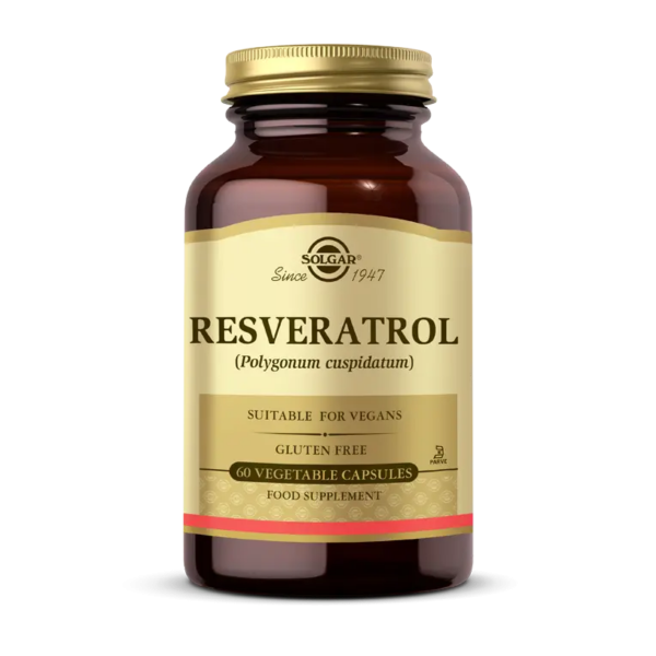 Solgar Resveratrol  60 Kapsül